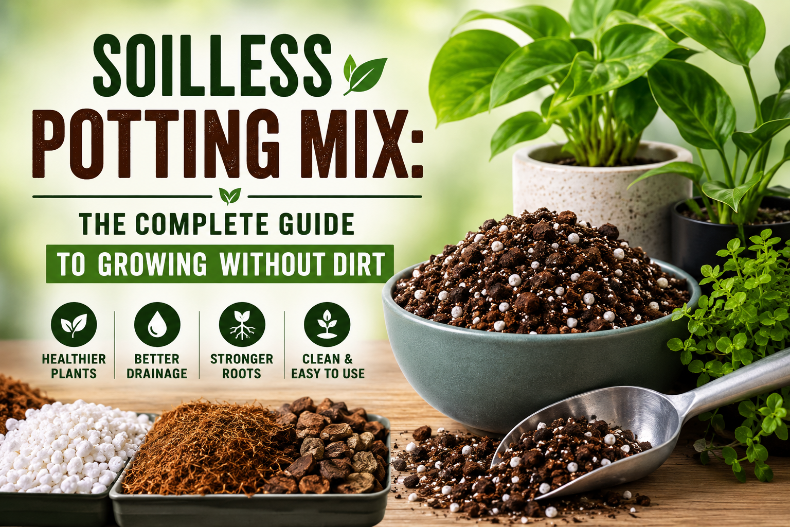 Soilless Potting Mix