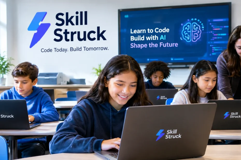 Hydroponic Garden Skill Struck K-12 computer science coding and AI literacy classroom